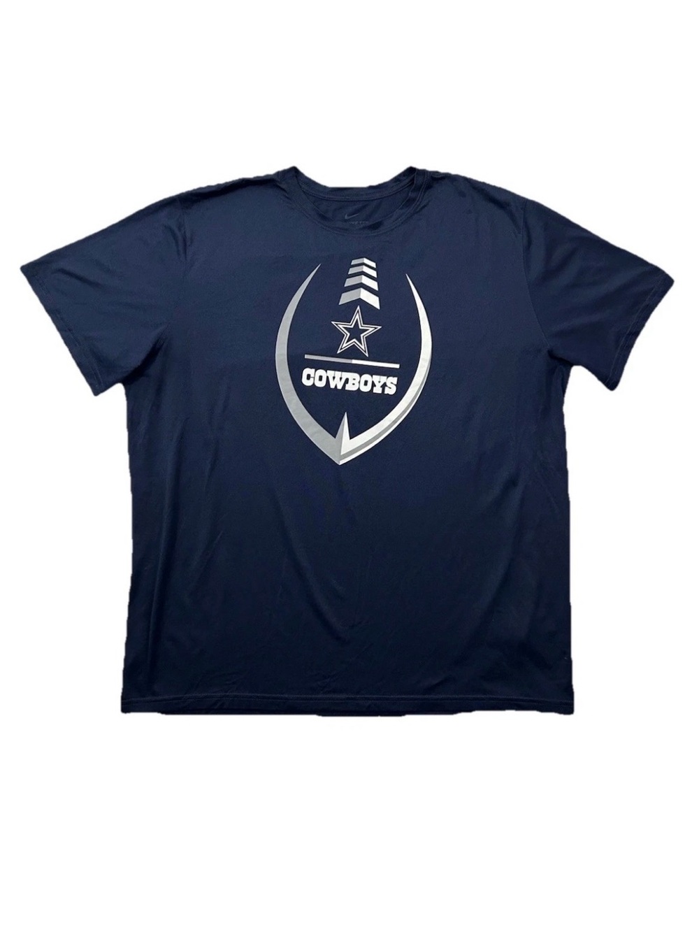 Nike Dallas Cowboys Men's Navy Icon Legend Performance Dri-FIT Workout Shirt XXL